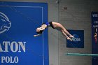 Diving vs USCGA  Wheaton College Swimming & Diving vs US Coast Guard Academy. - Photo By: KEITH NORDSTROM : Wheaton, Swimming, Diving